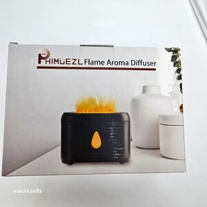 Aroma Diffuser For Essential Oils Cool Mist Flame